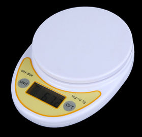 China Runde Plattform-Küchen-Gewichts-Skala 5kg mit Überlasts-Anzeichen fournisseur